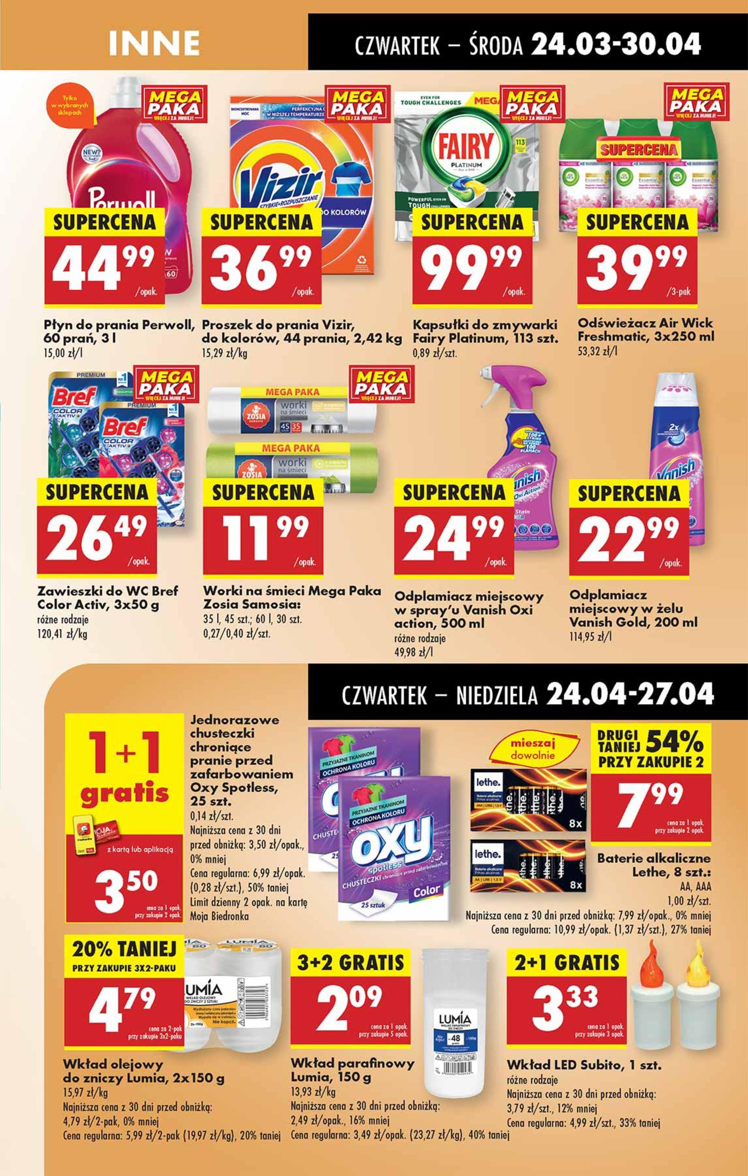 Gazetka promocyjna Biedronka str. 54