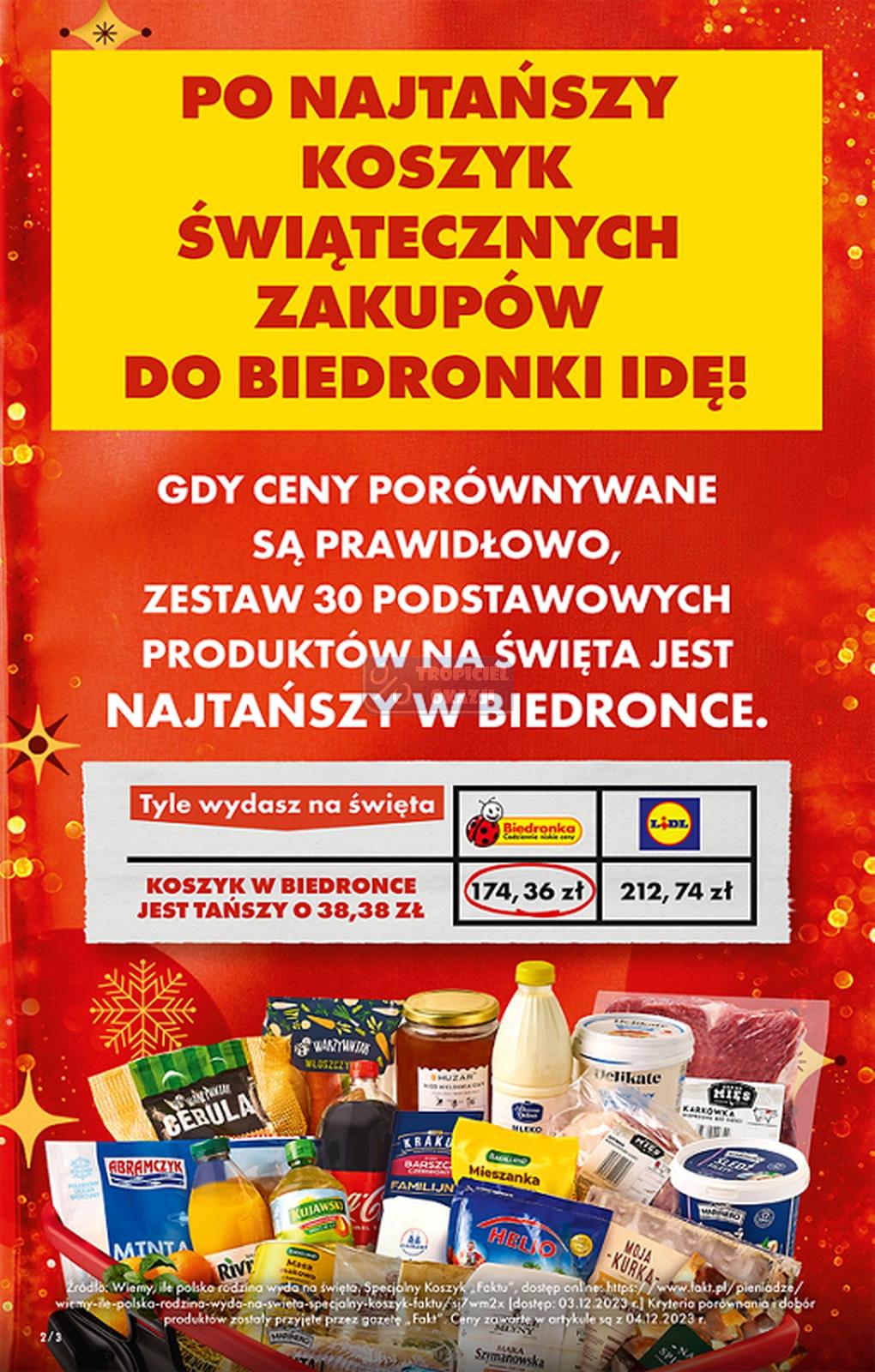 Gazetka promocyjna Biedronka str. 2