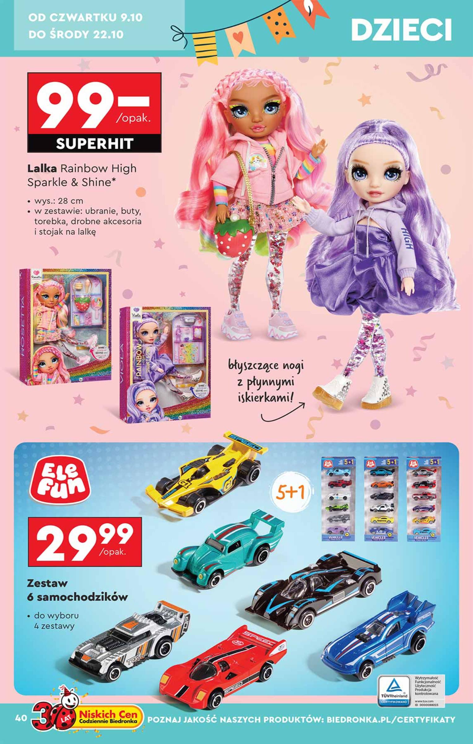 Gazetka promocyjna Biedronka str. 40