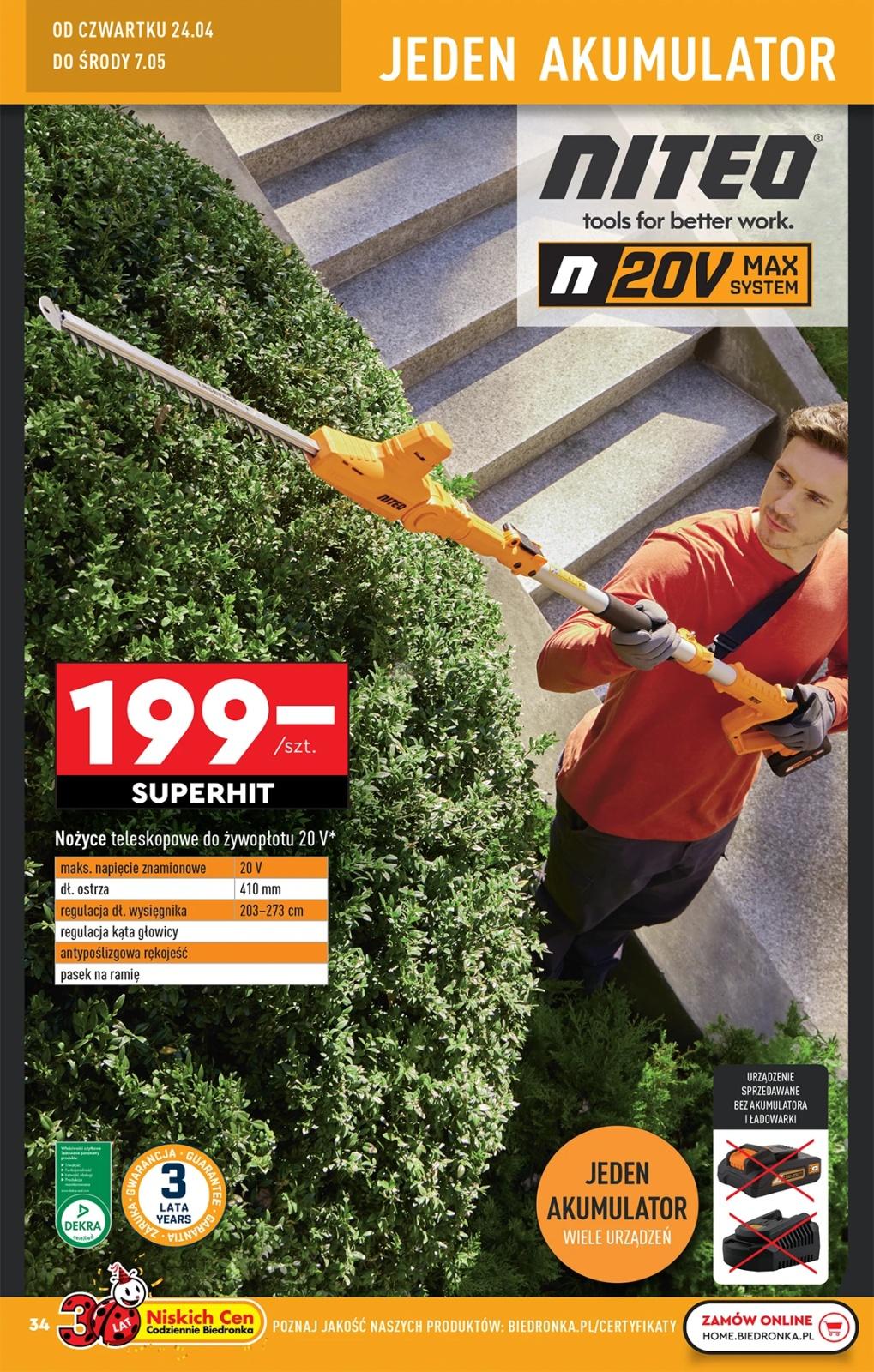 Gazetka promocyjna Biedronka str. 34