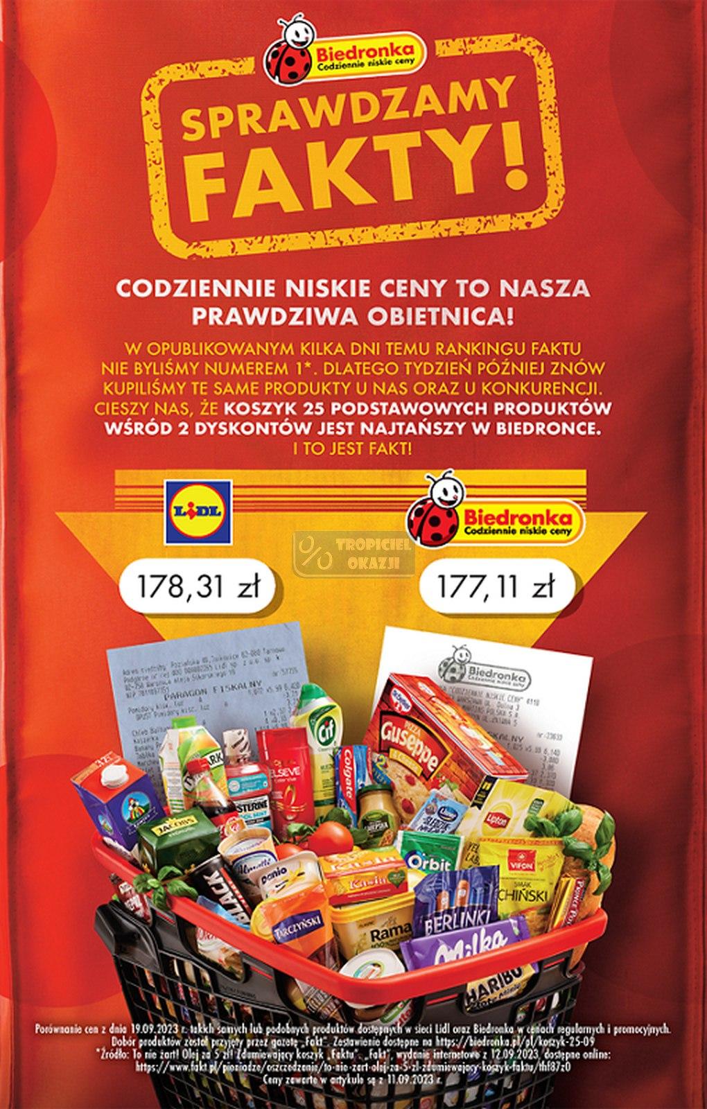 Gazetka promocyjna Biedronka str. 3