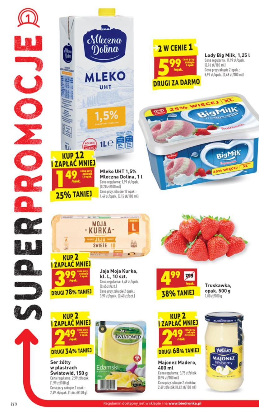 Gazetka promocyjna Biedronka str. 2