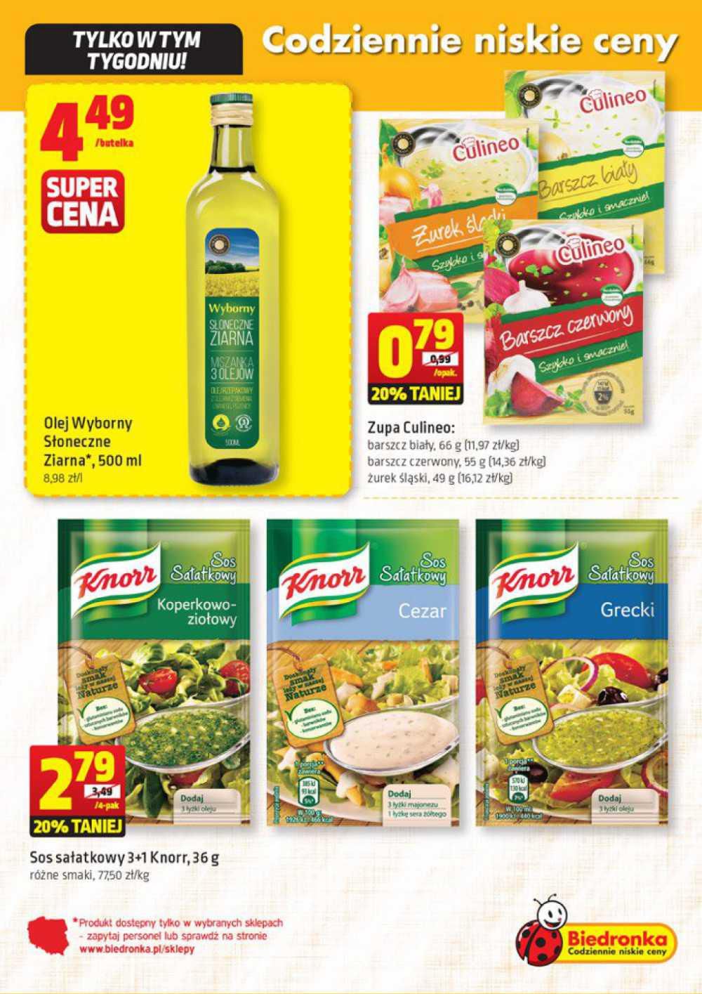 Gazetka promocyjna Biedronka str. 12