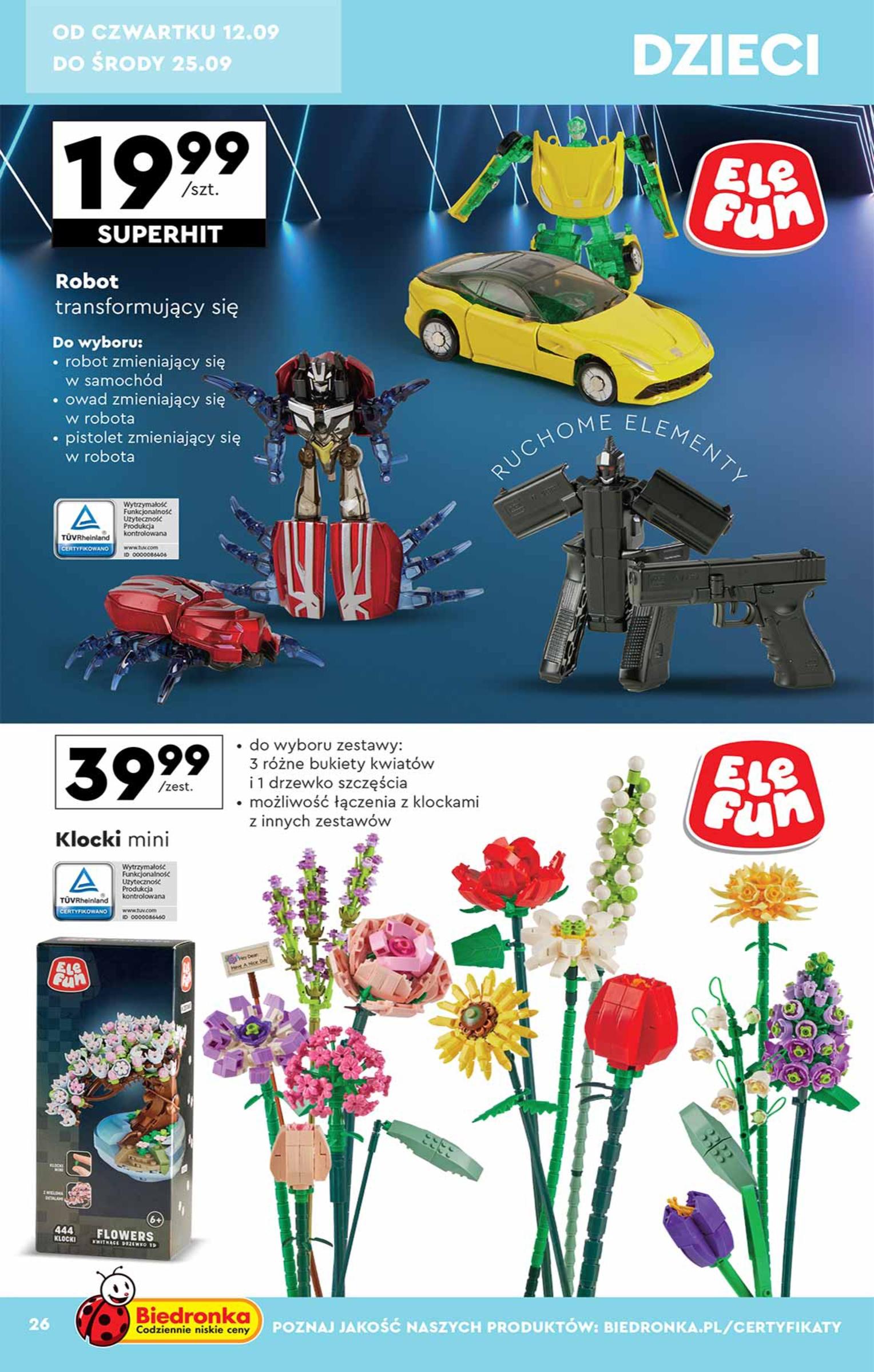 Gazetka promocyjna Biedronka str. 26