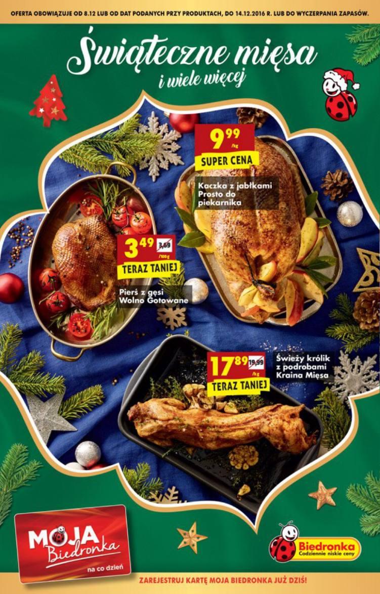 Gazetka promocyjna Biedronka str. 1