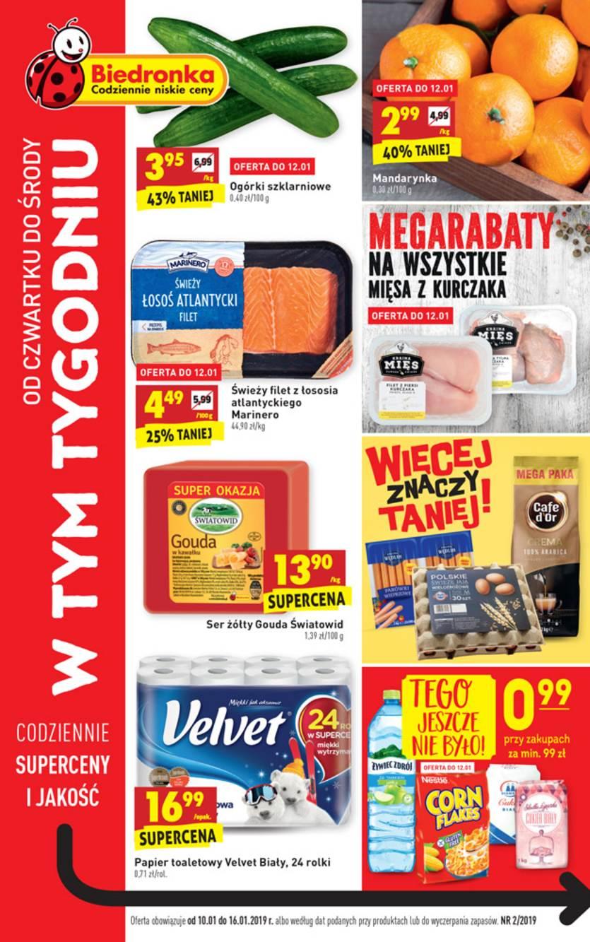 Gazetka promocyjna Biedronka str. 1