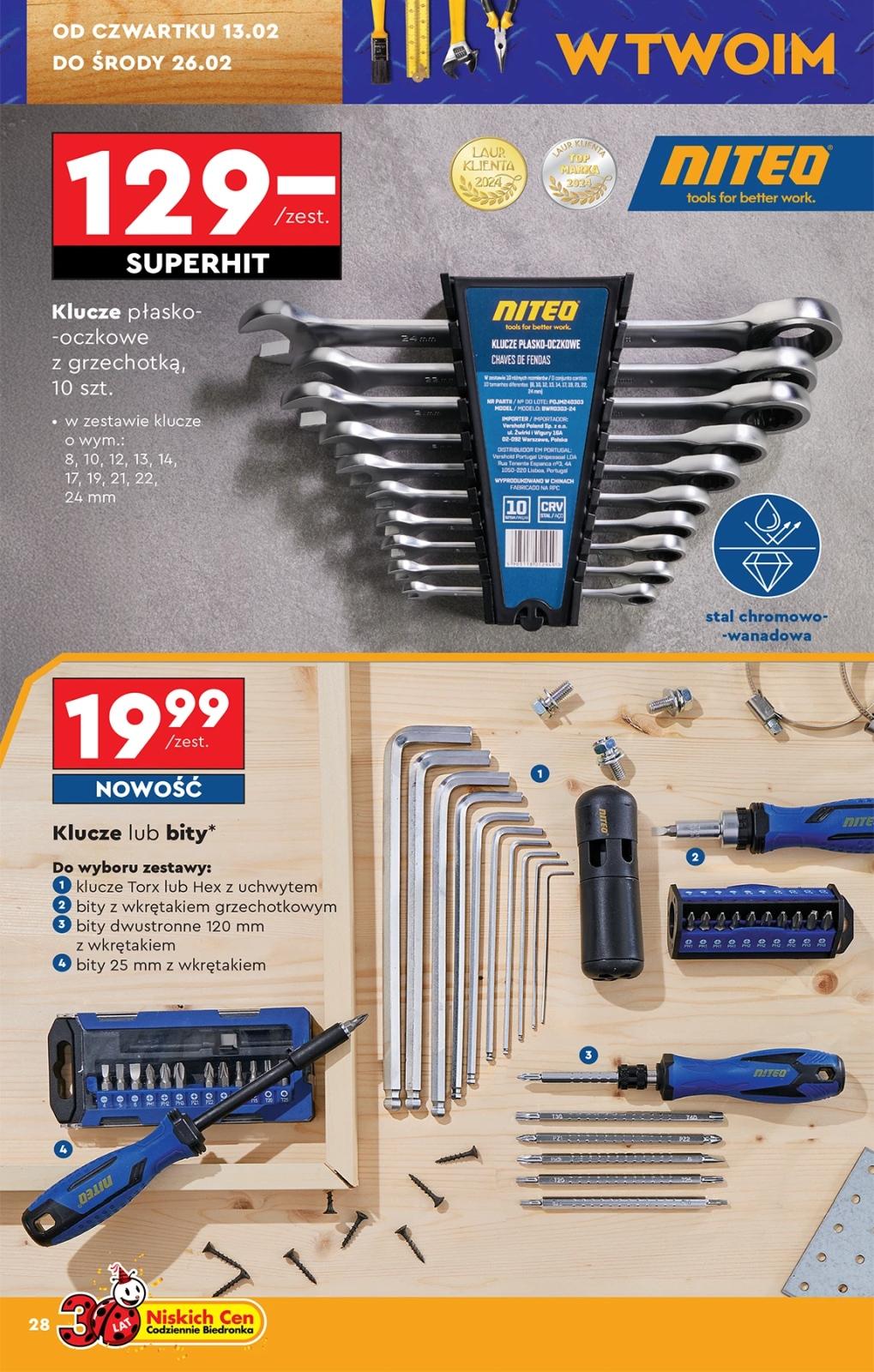 Gazetka promocyjna Biedronka str. 28