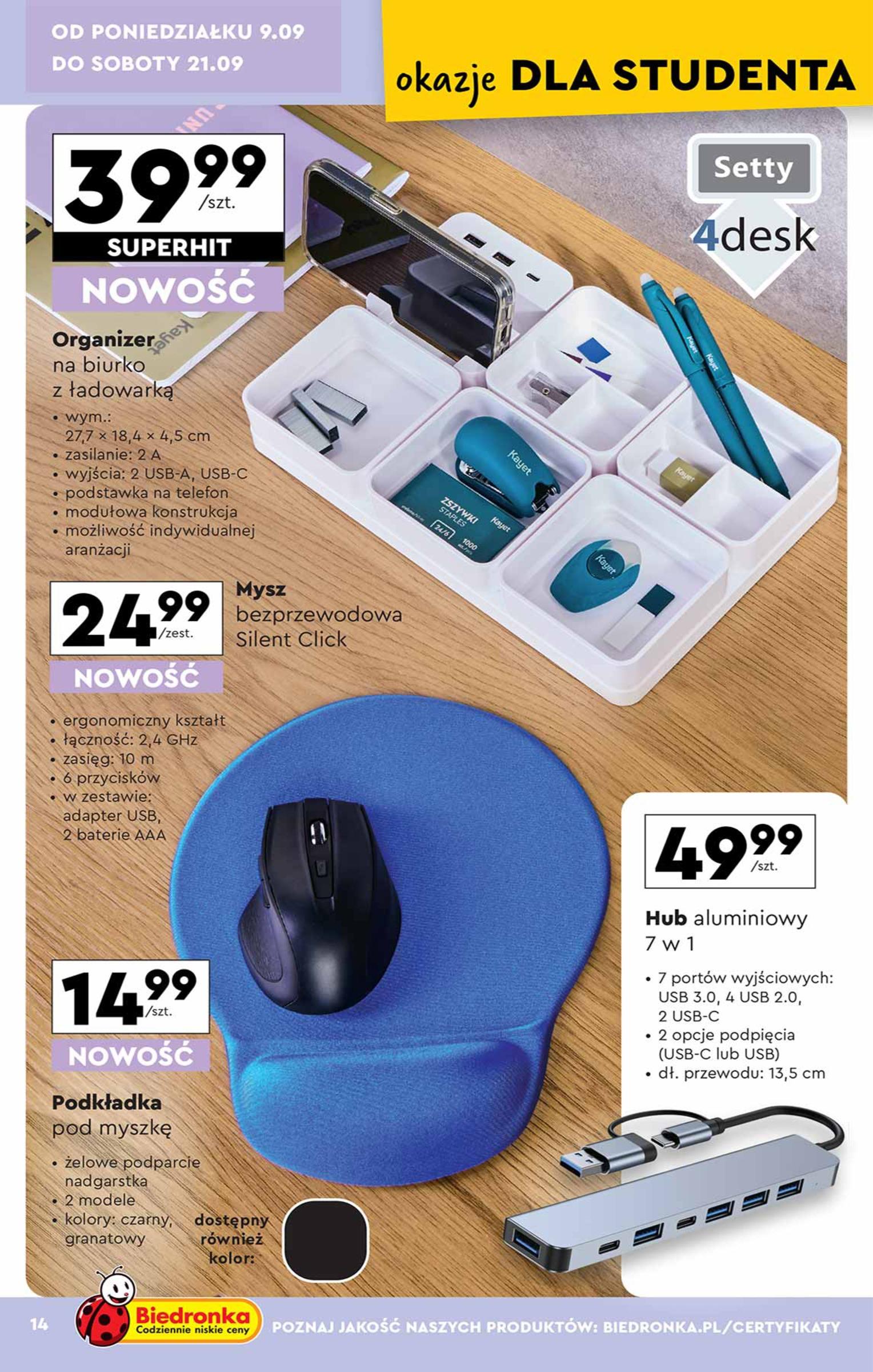 Gazetka promocyjna Biedronka str. 14