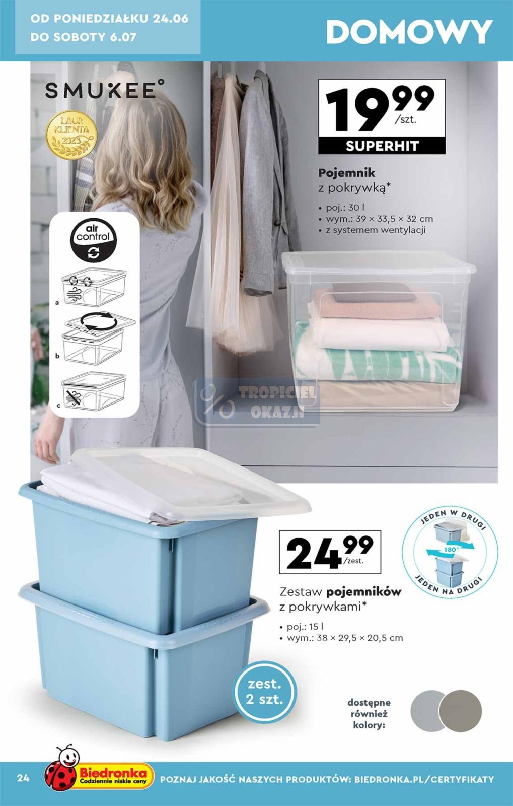 Gazetka promocyjna Biedronka str. 24