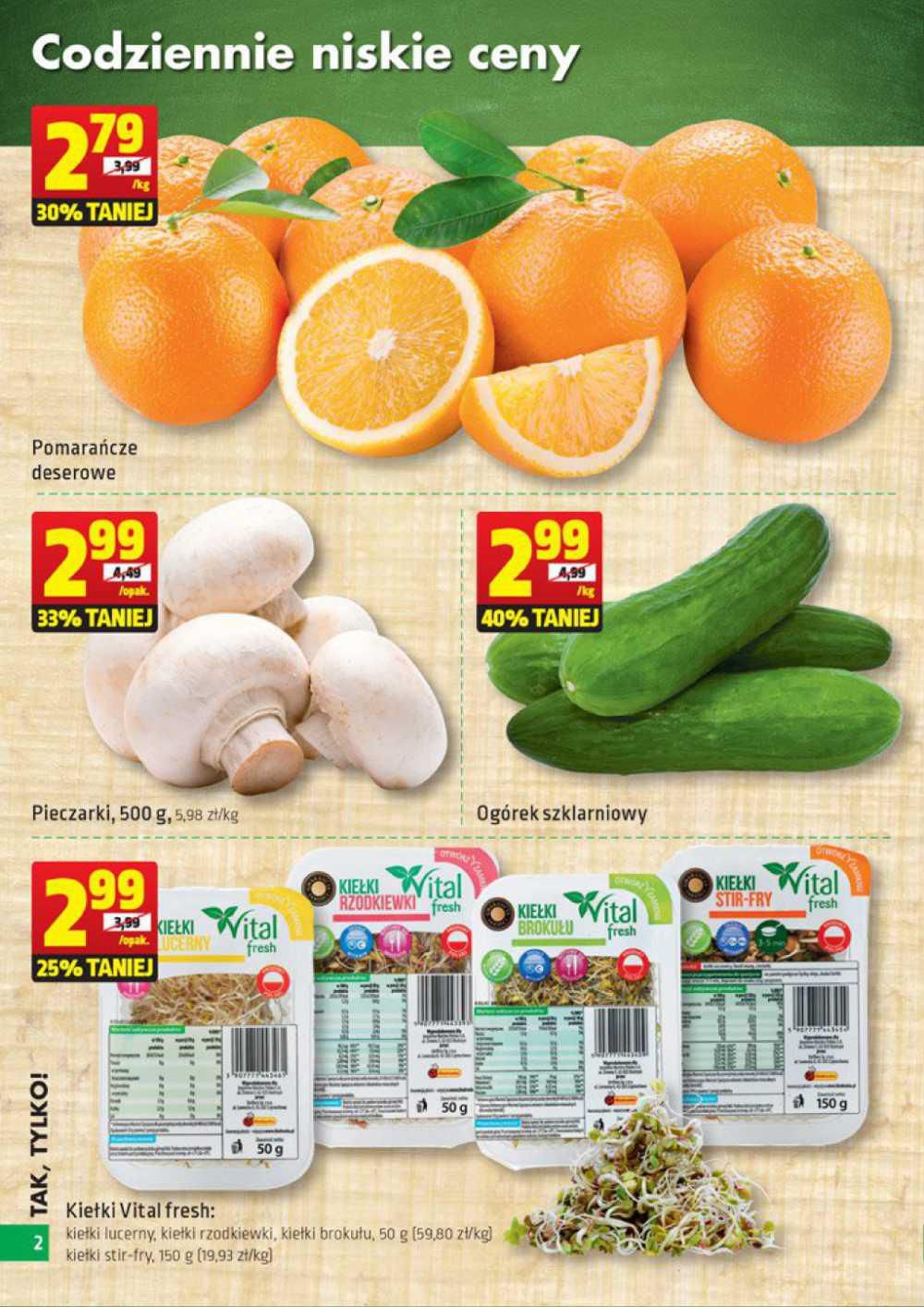 Gazetka promocyjna Biedronka str. 2