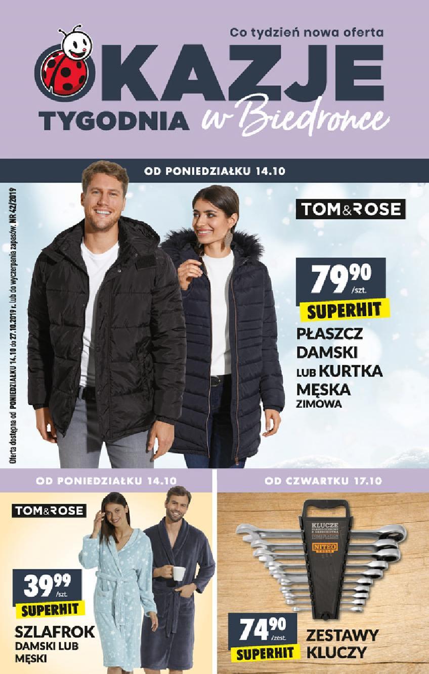 Gazetka promocyjna Biedronka str. 1