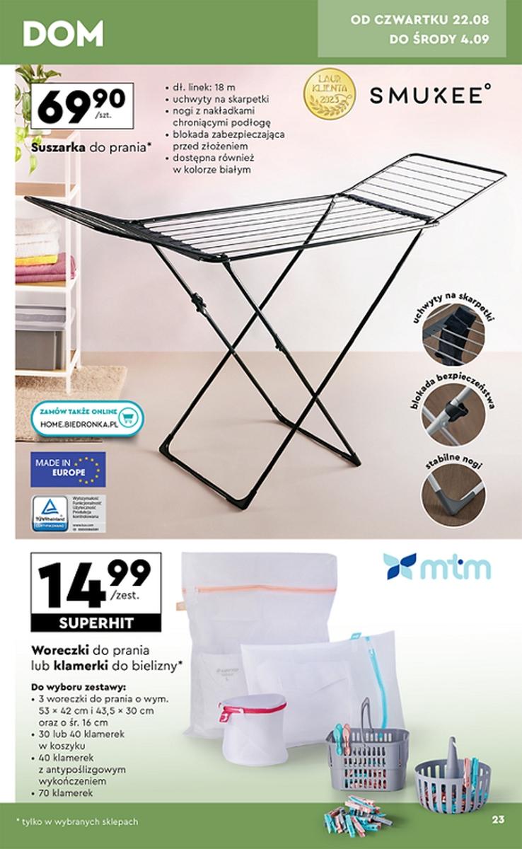 Gazetka promocyjna Biedronka str. 23