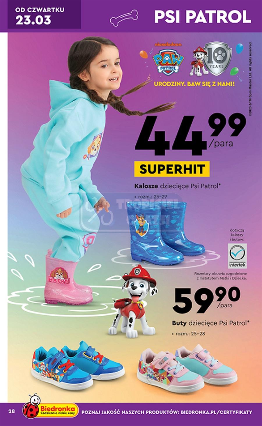 Gazetka promocyjna Biedronka str. 28