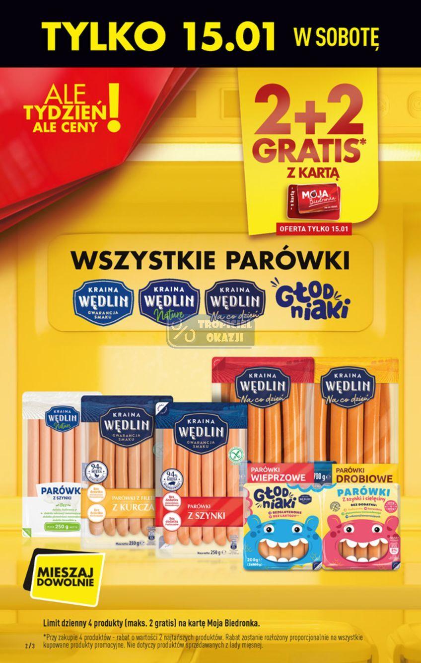 Gazetka promocyjna Biedronka str. 2