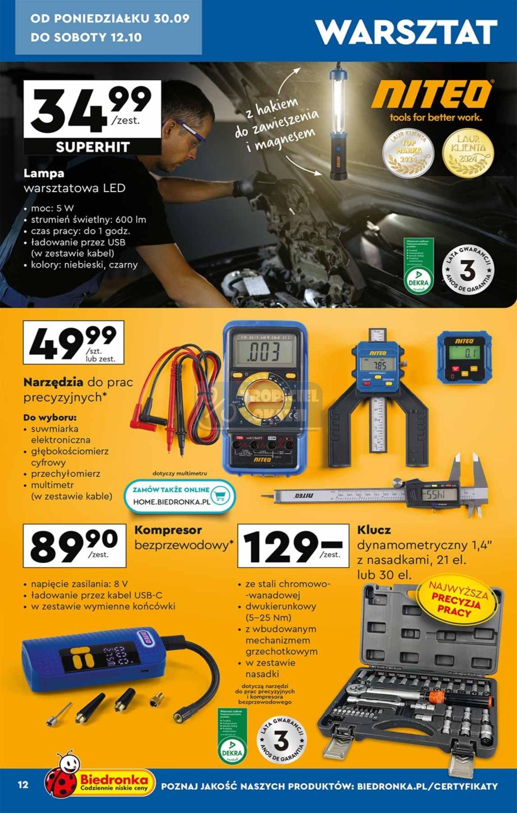 Gazetka promocyjna Biedronka str. 12