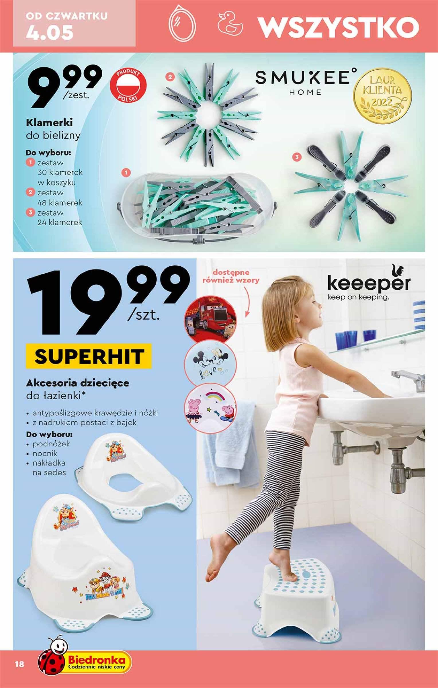 Gazetka promocyjna Biedronka str. 18