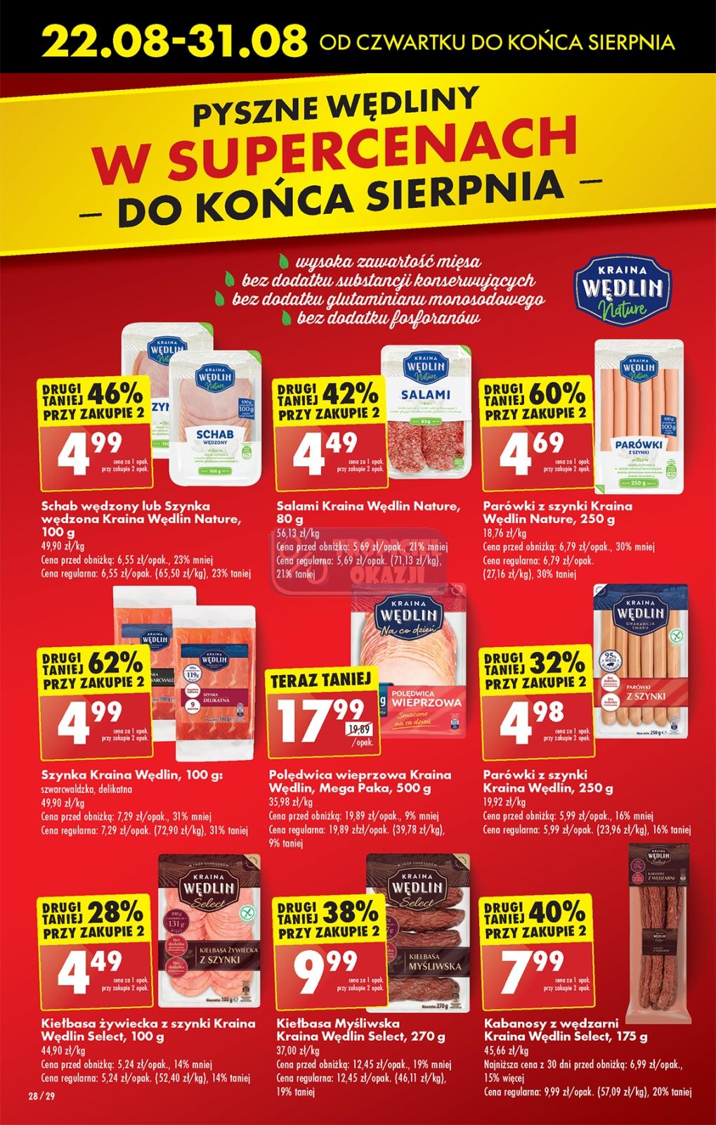 Gazetka promocyjna Biedronka str. 28