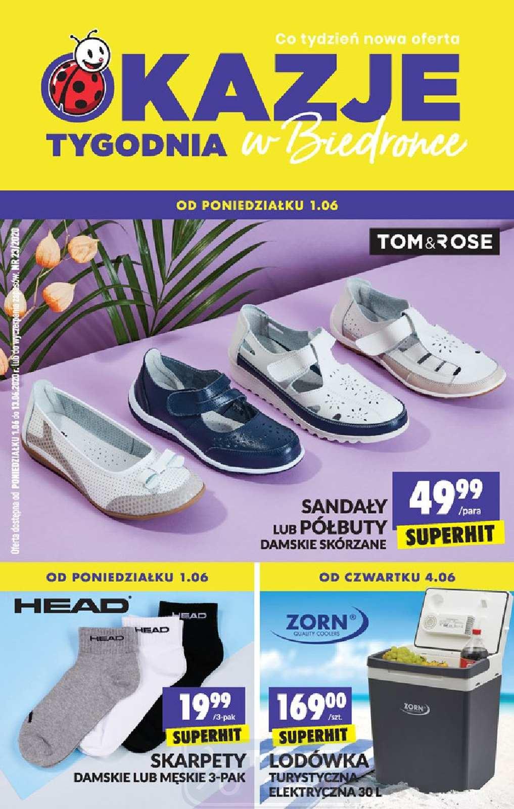 Gazetka promocyjna Biedronka str. 1