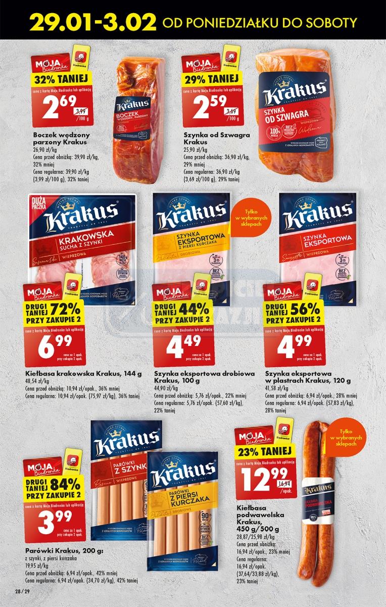 Gazetka promocyjna Biedronka str. 28