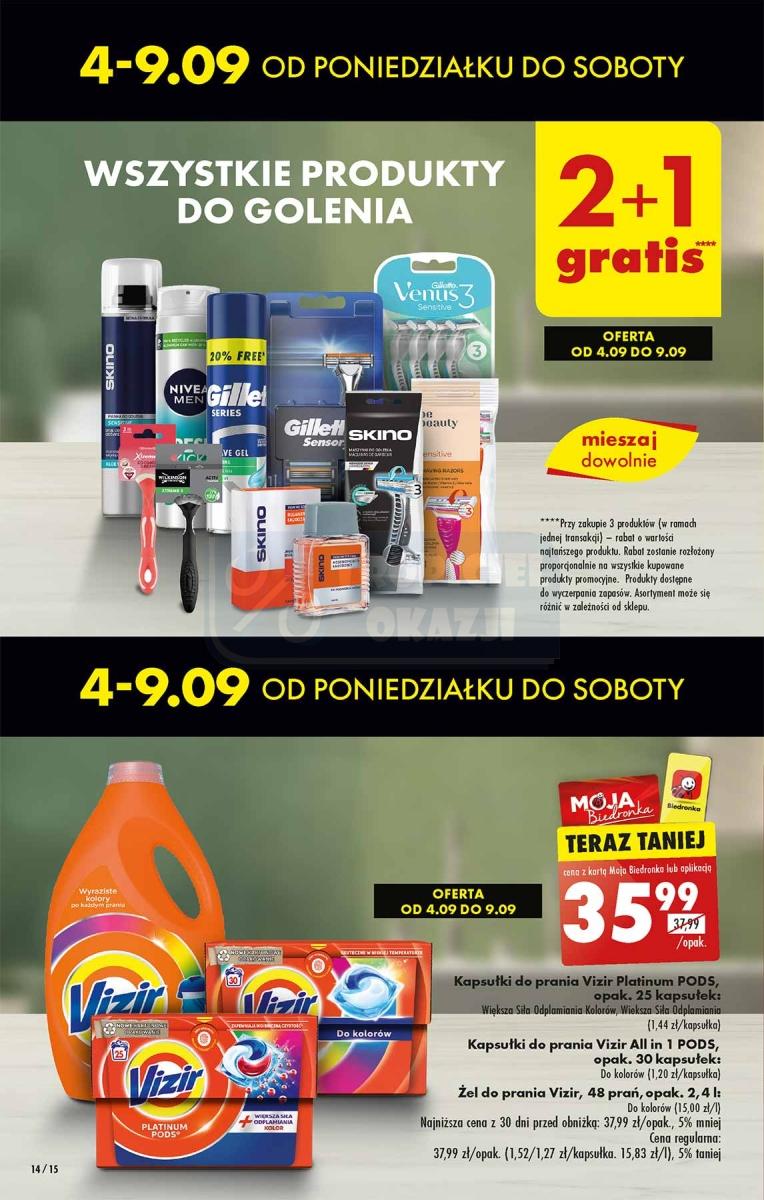 Gazetka promocyjna Biedronka str. 14