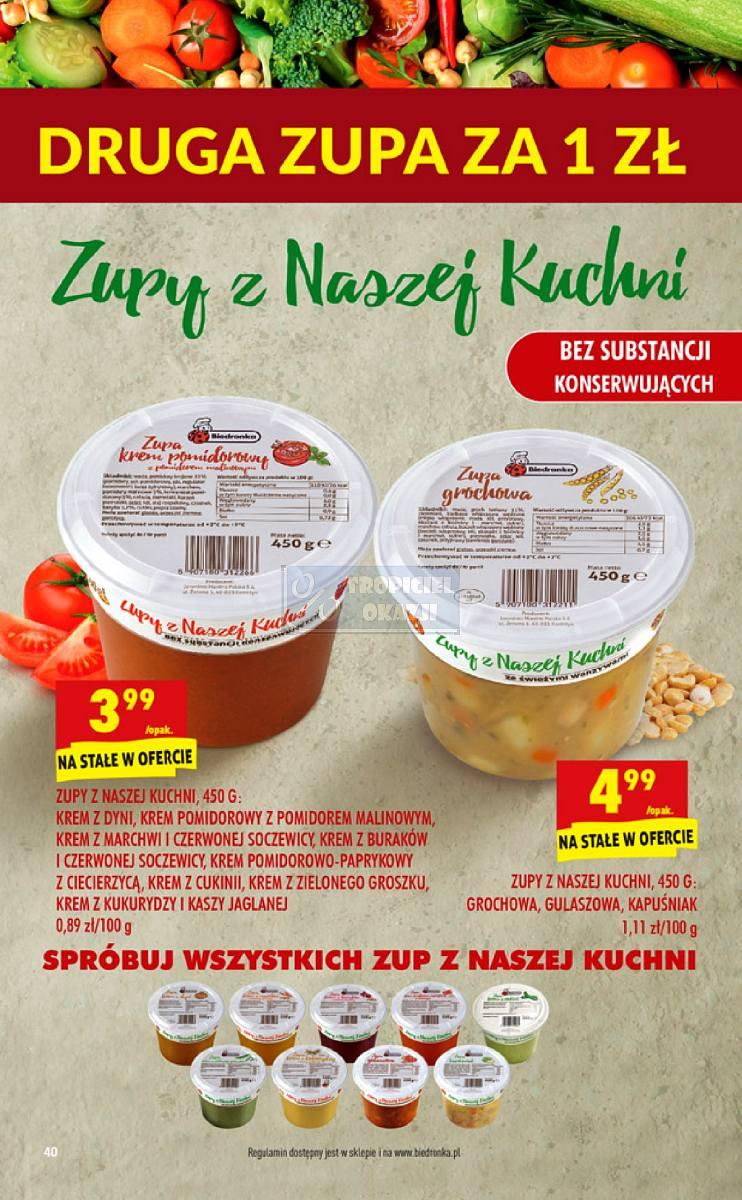 Gazetka promocyjna Biedronka str. 40