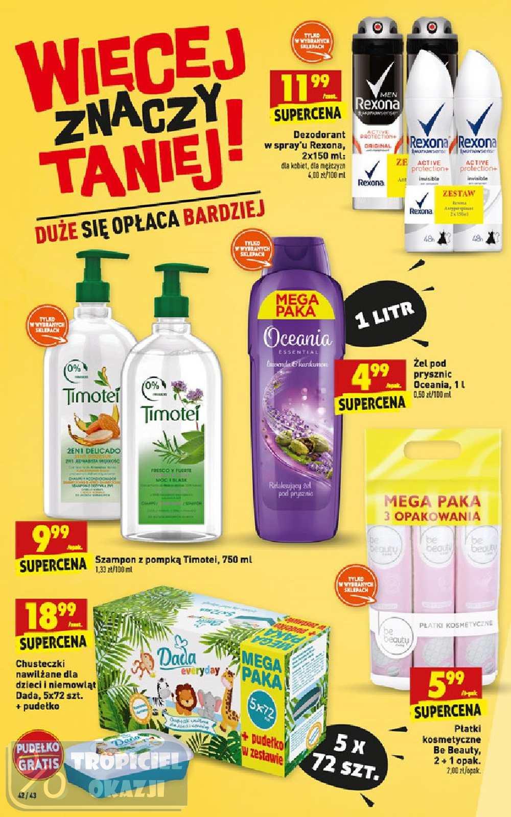 Gazetka promocyjna Biedronka str. 42