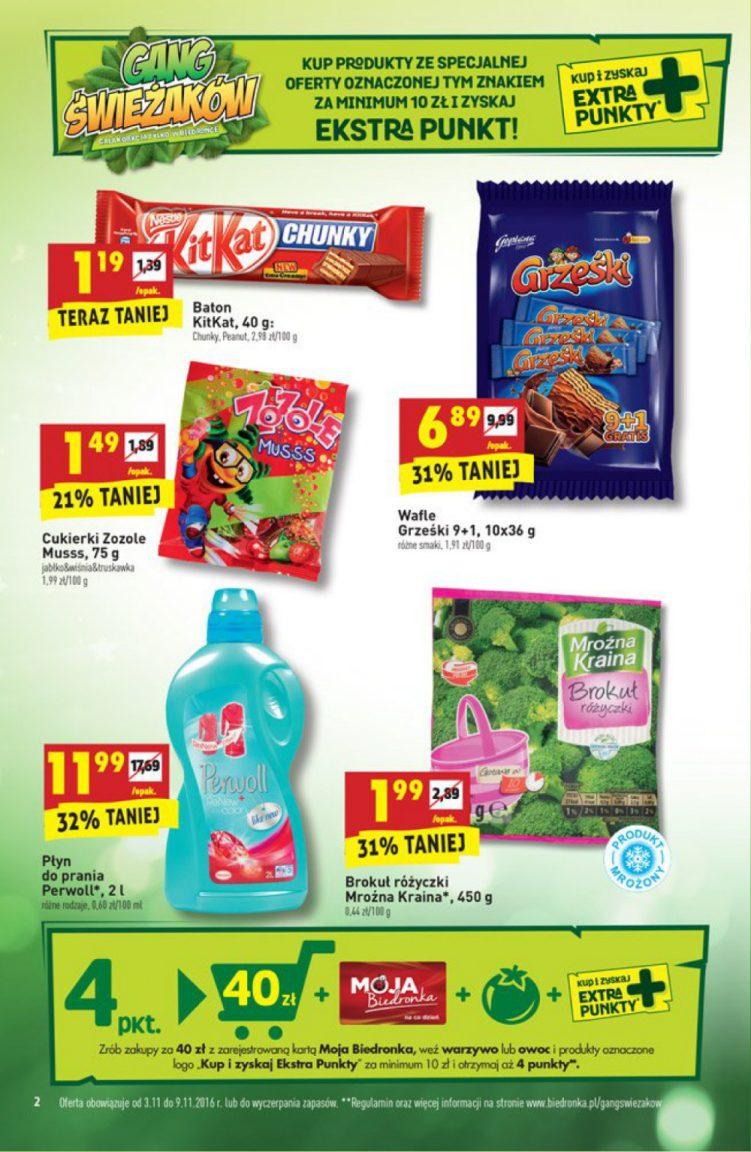 Gazetka promocyjna Biedronka str. 2