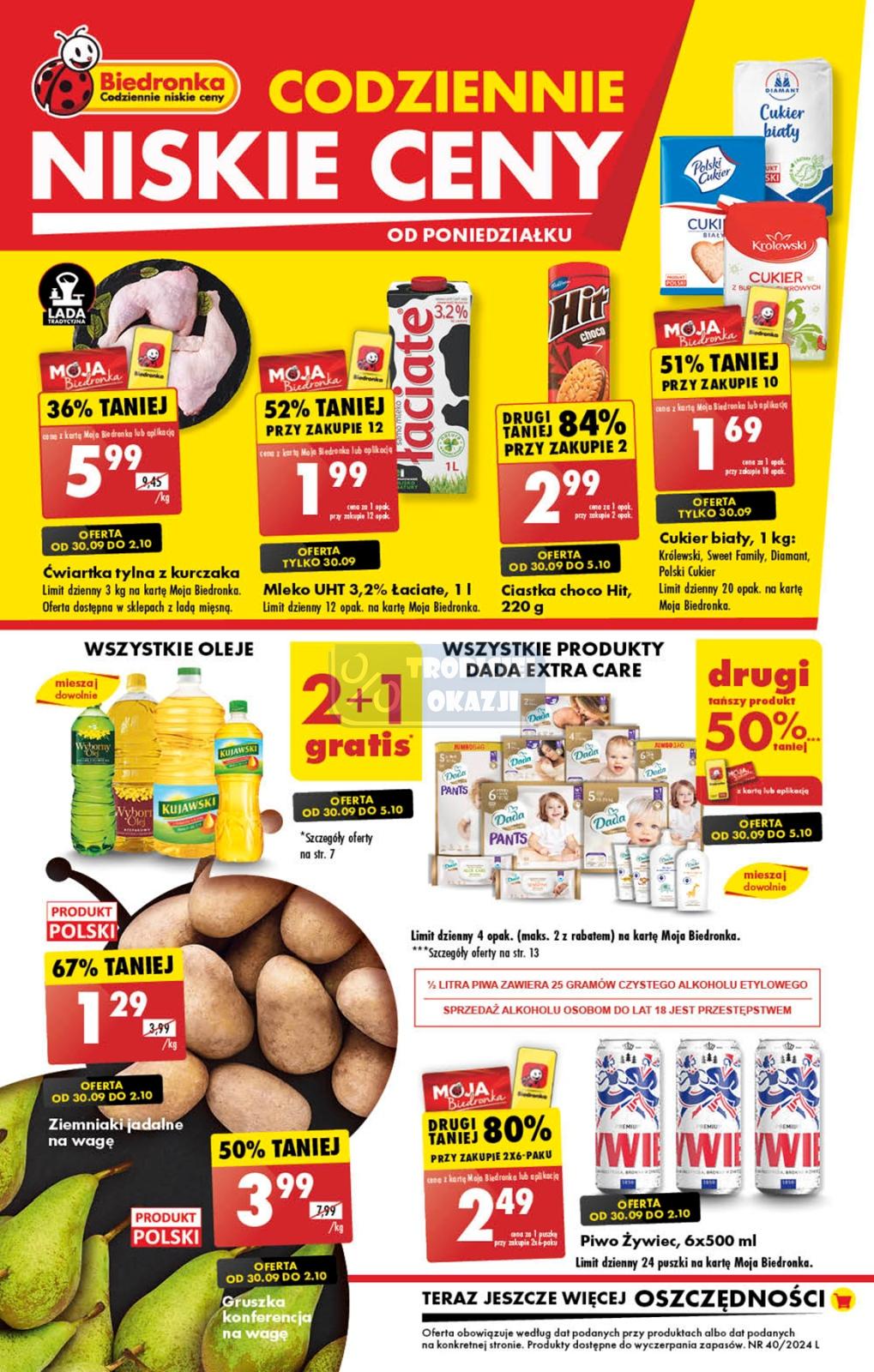 Gazetka promocyjna Biedronka str. 1