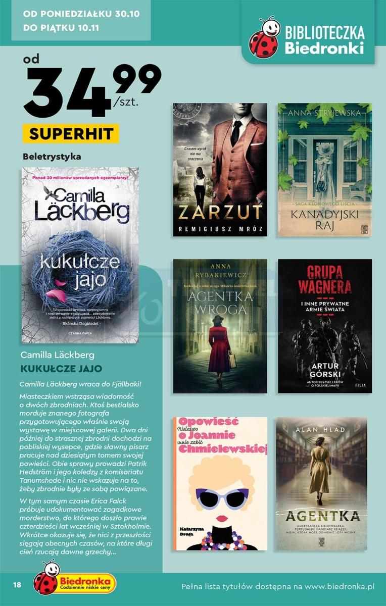 Gazetka promocyjna Biedronka str. 18