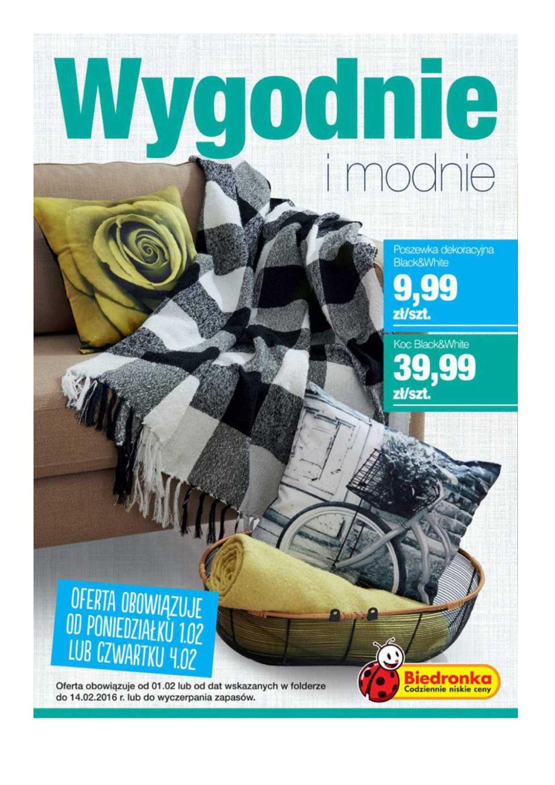 Gazetka promocyjna Biedronka str. 1