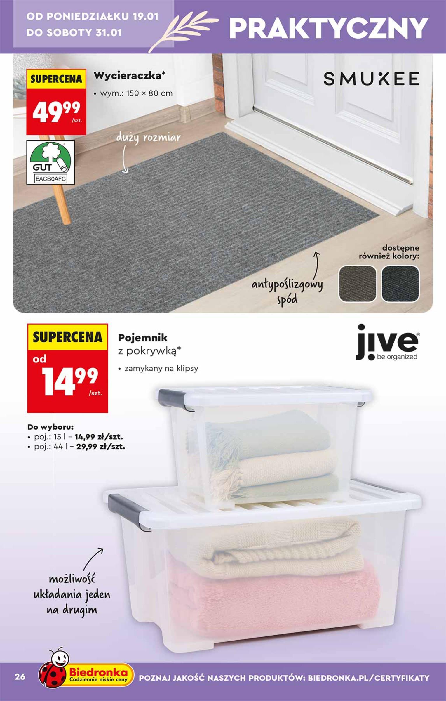 Gazetka promocyjna Biedronka str. 26