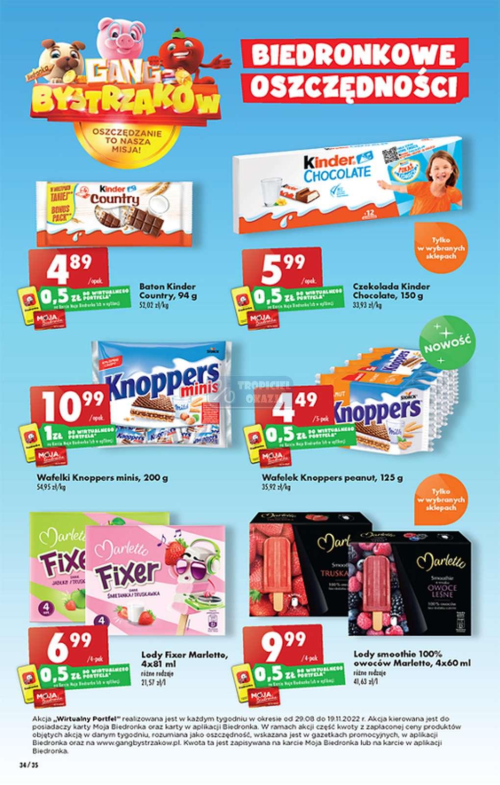 Gazetka promocyjna Biedronka str. 34
