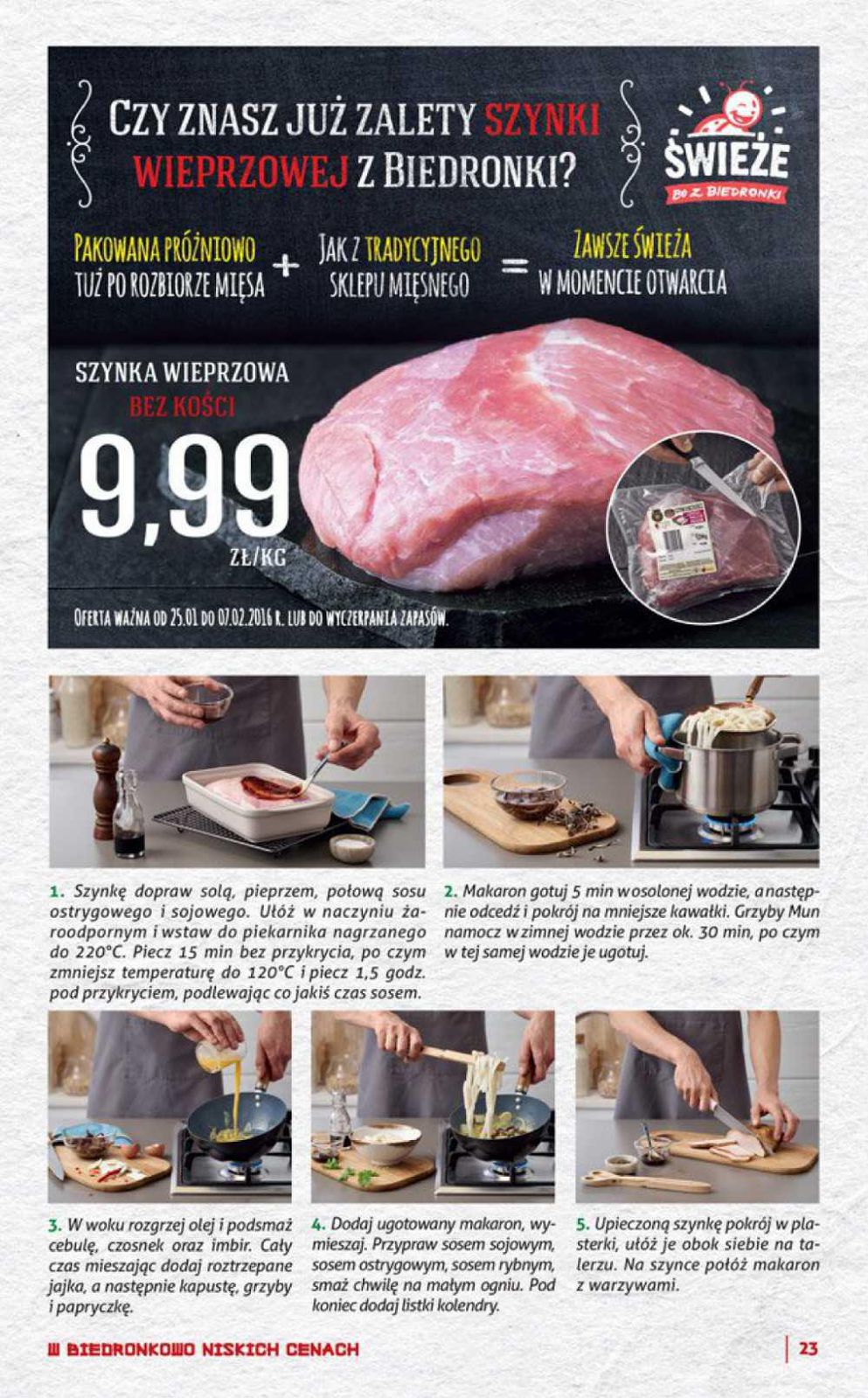 Gazetka promocyjna Biedronka str. 23