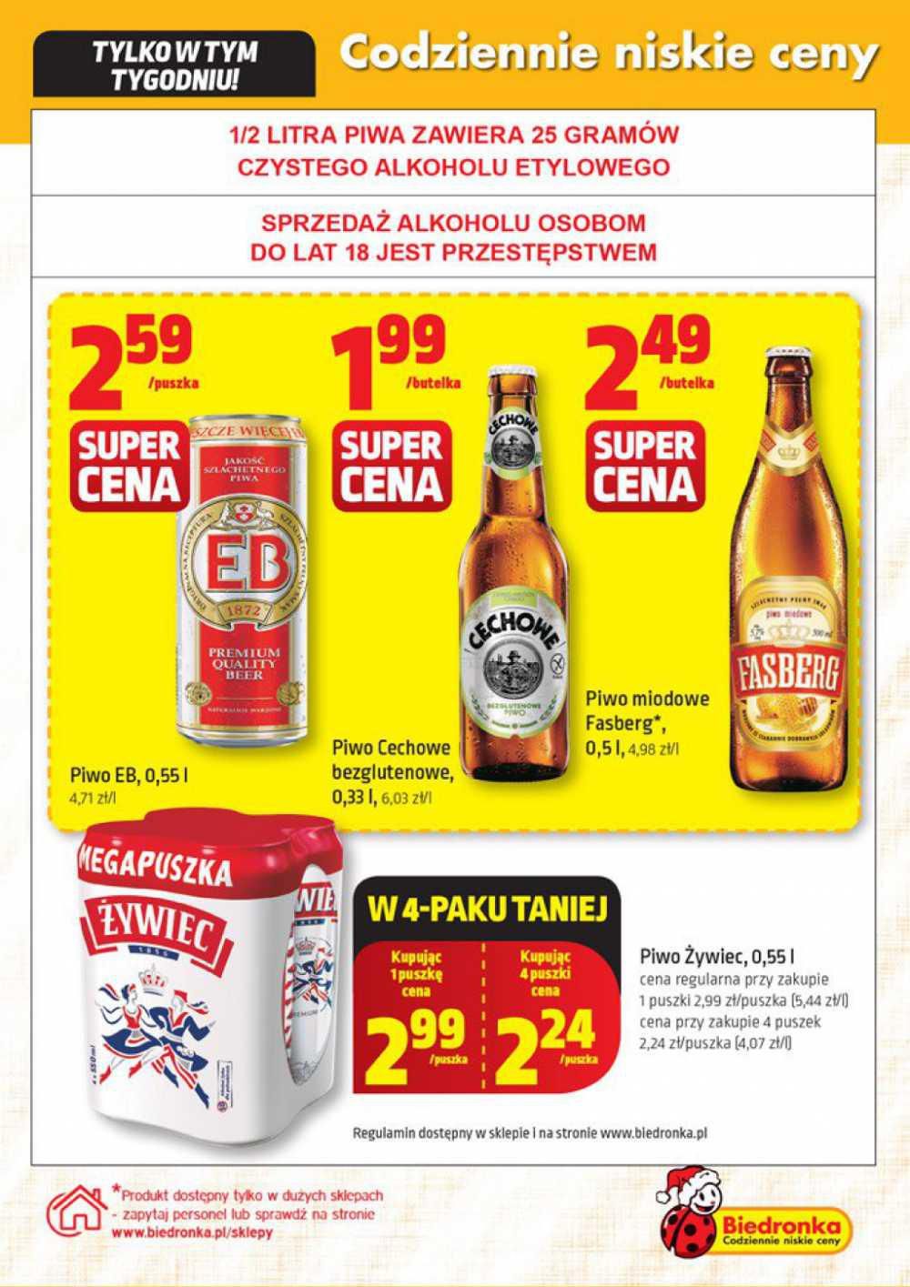 Gazetka promocyjna Biedronka str. 15