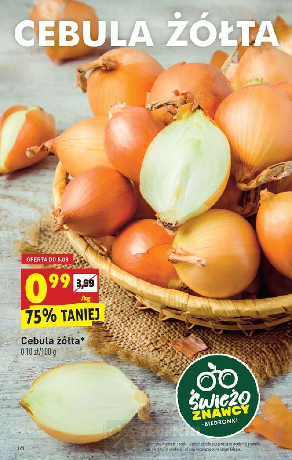 Gazetka promocyjna Biedronka str. 2