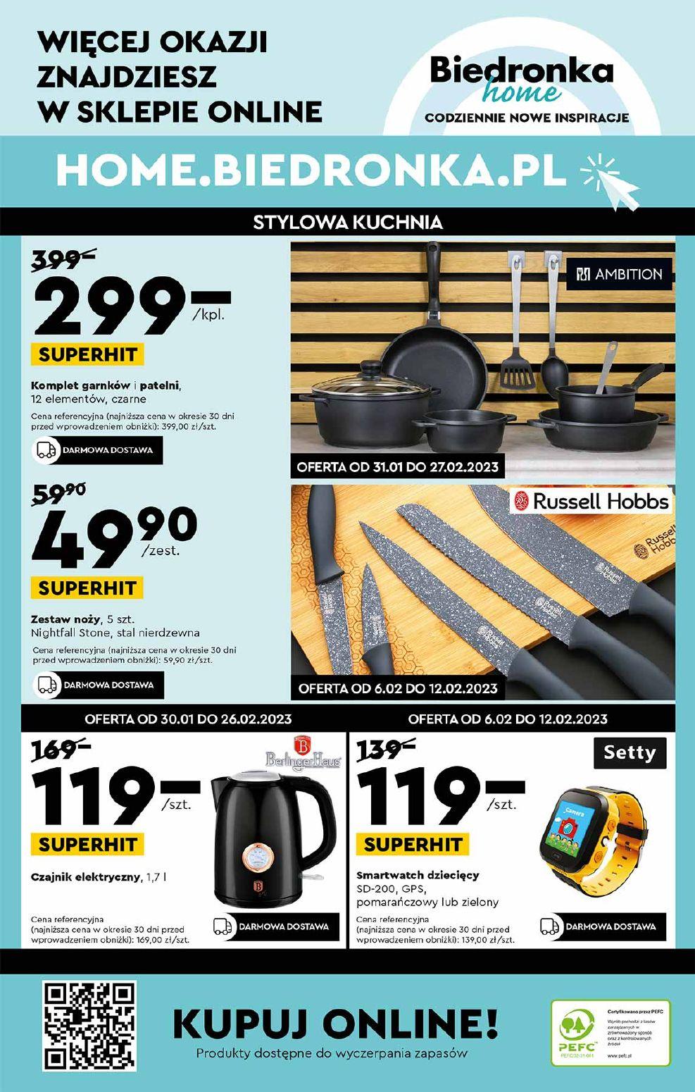 Gazetka promocyjna Biedronka str. 32