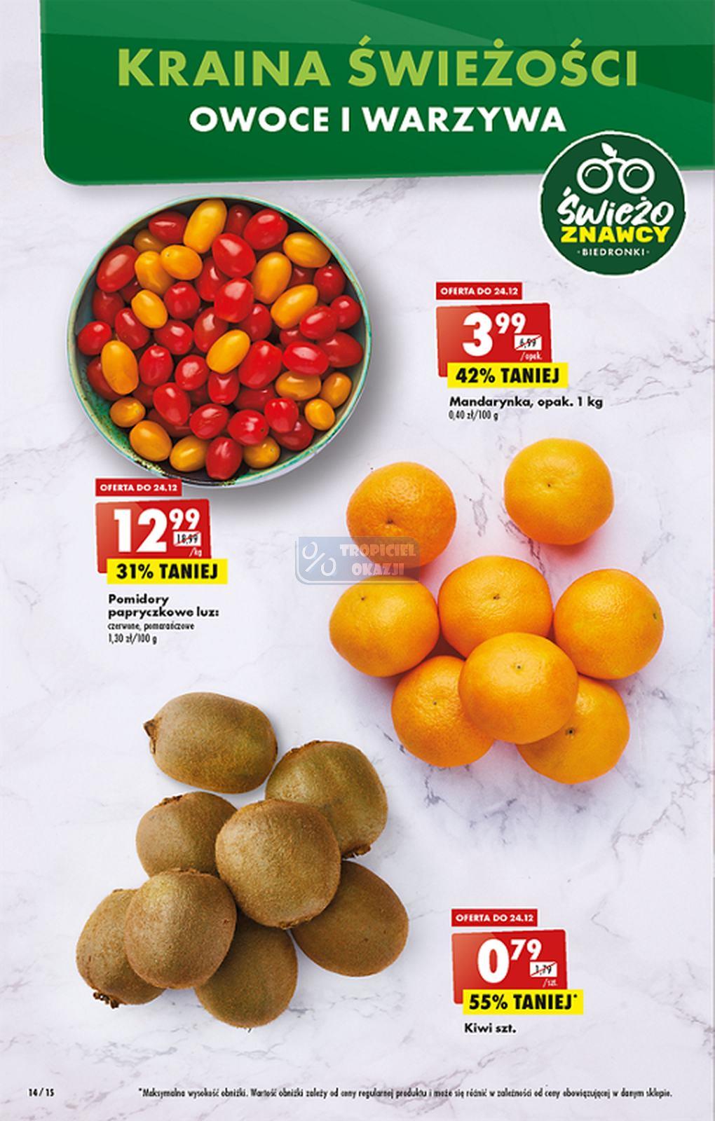 Gazetka promocyjna Biedronka str. 14