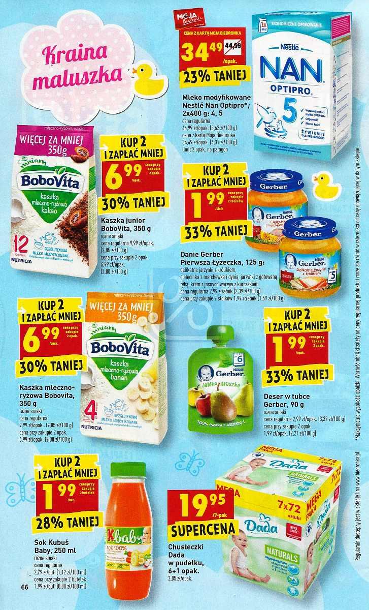 Gazetka promocyjna Biedronka str. 66