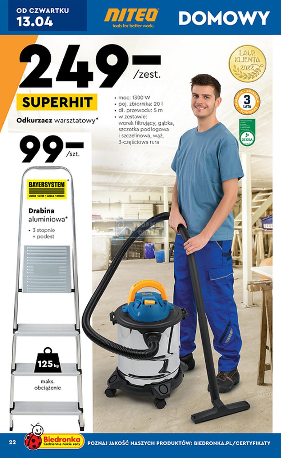 Gazetka promocyjna Biedronka str. 22