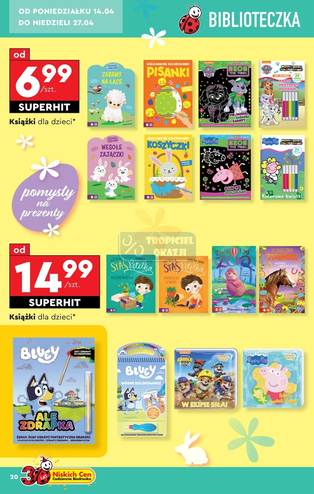 Gazetka promocyjna Biedronka str. 20