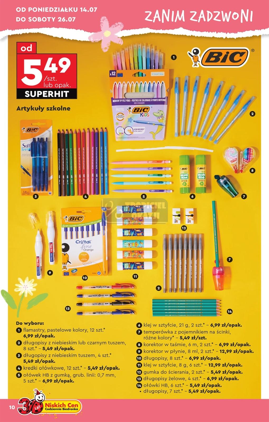 Gazetka promocyjna Biedronka str. 10