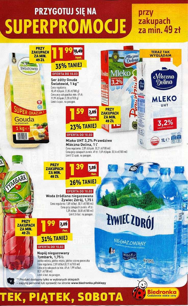 Gazetka promocyjna Biedronka str. 3