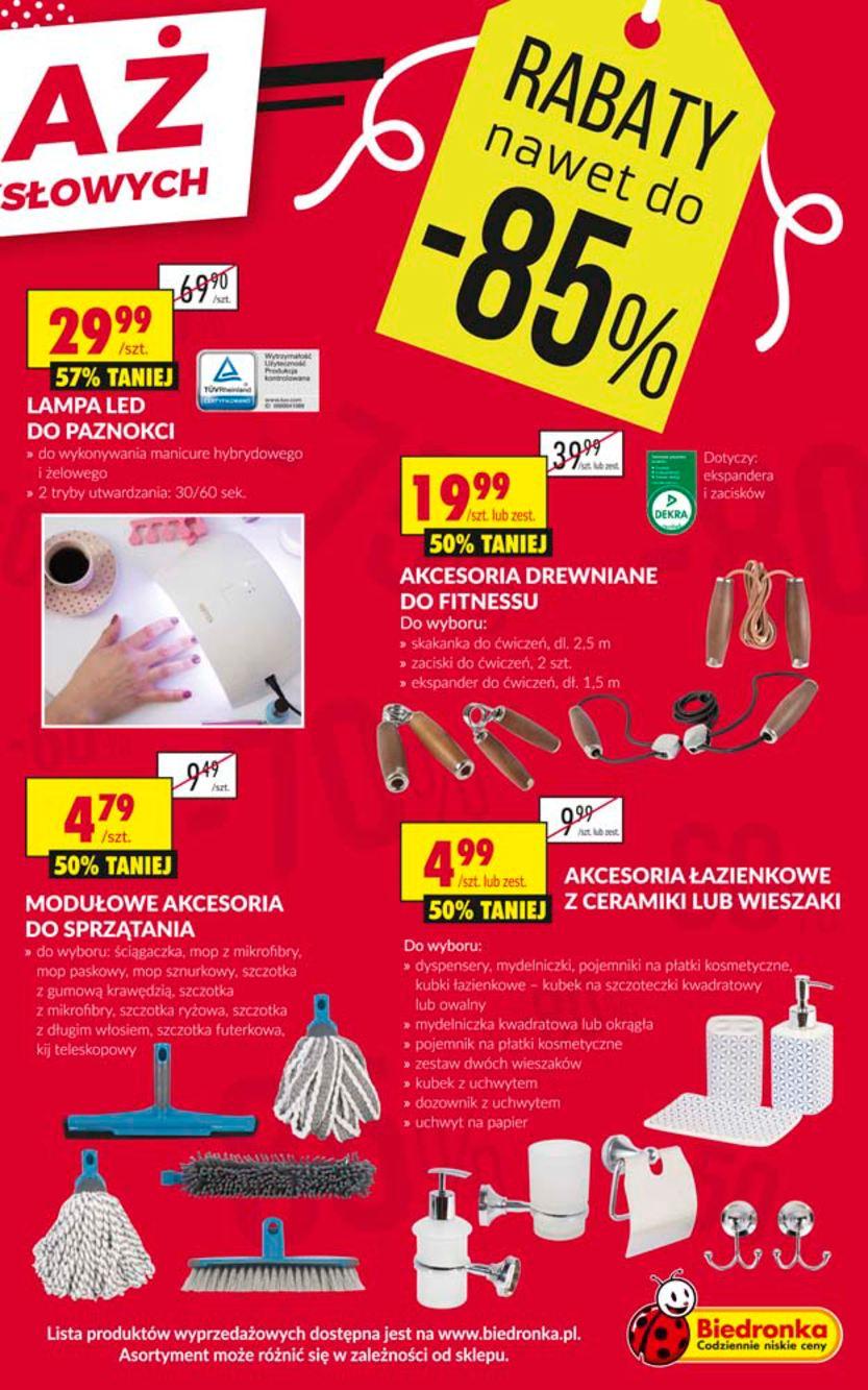 Gazetka promocyjna Biedronka str. 63