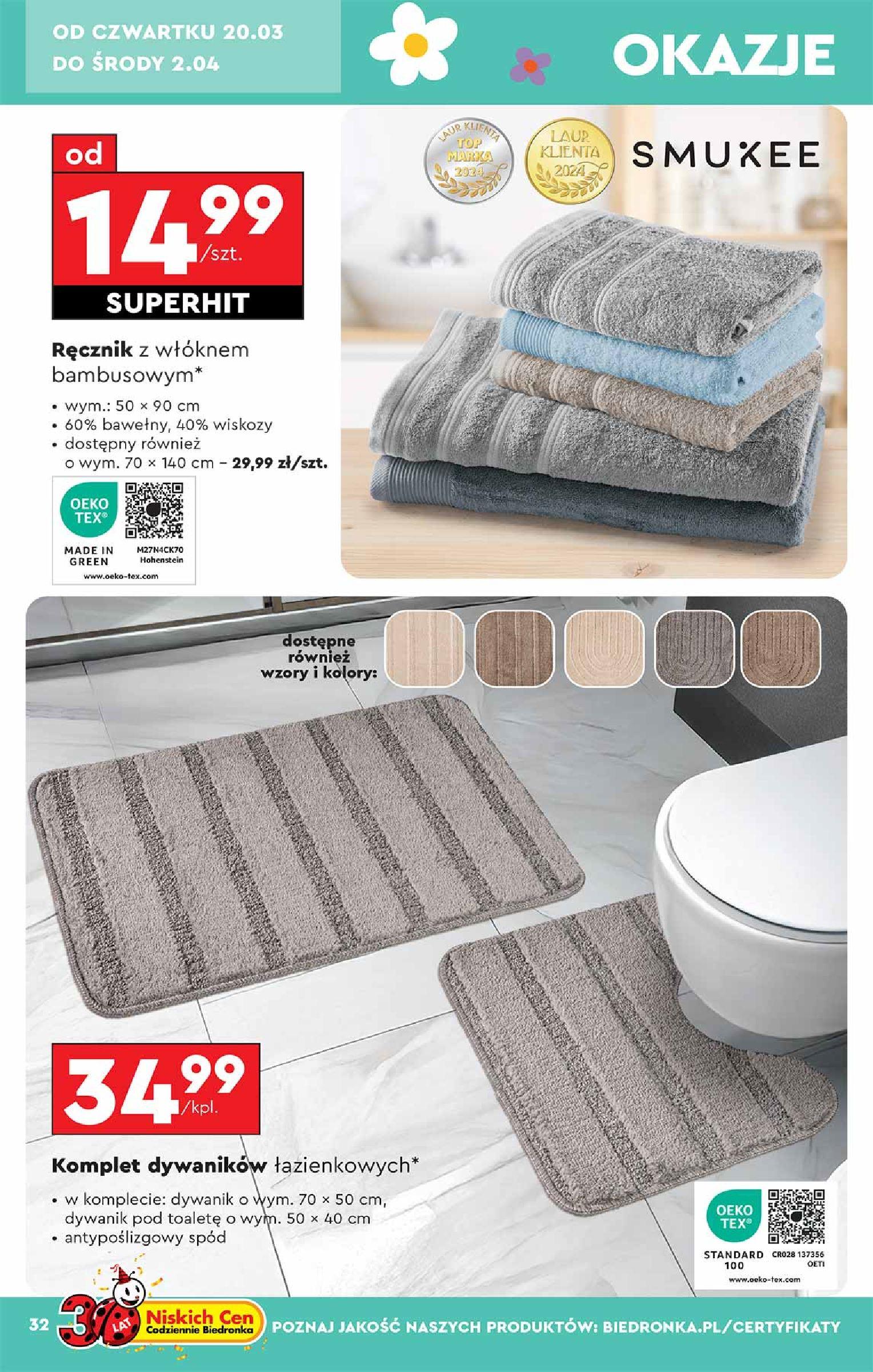 Gazetka promocyjna Biedronka str. 32