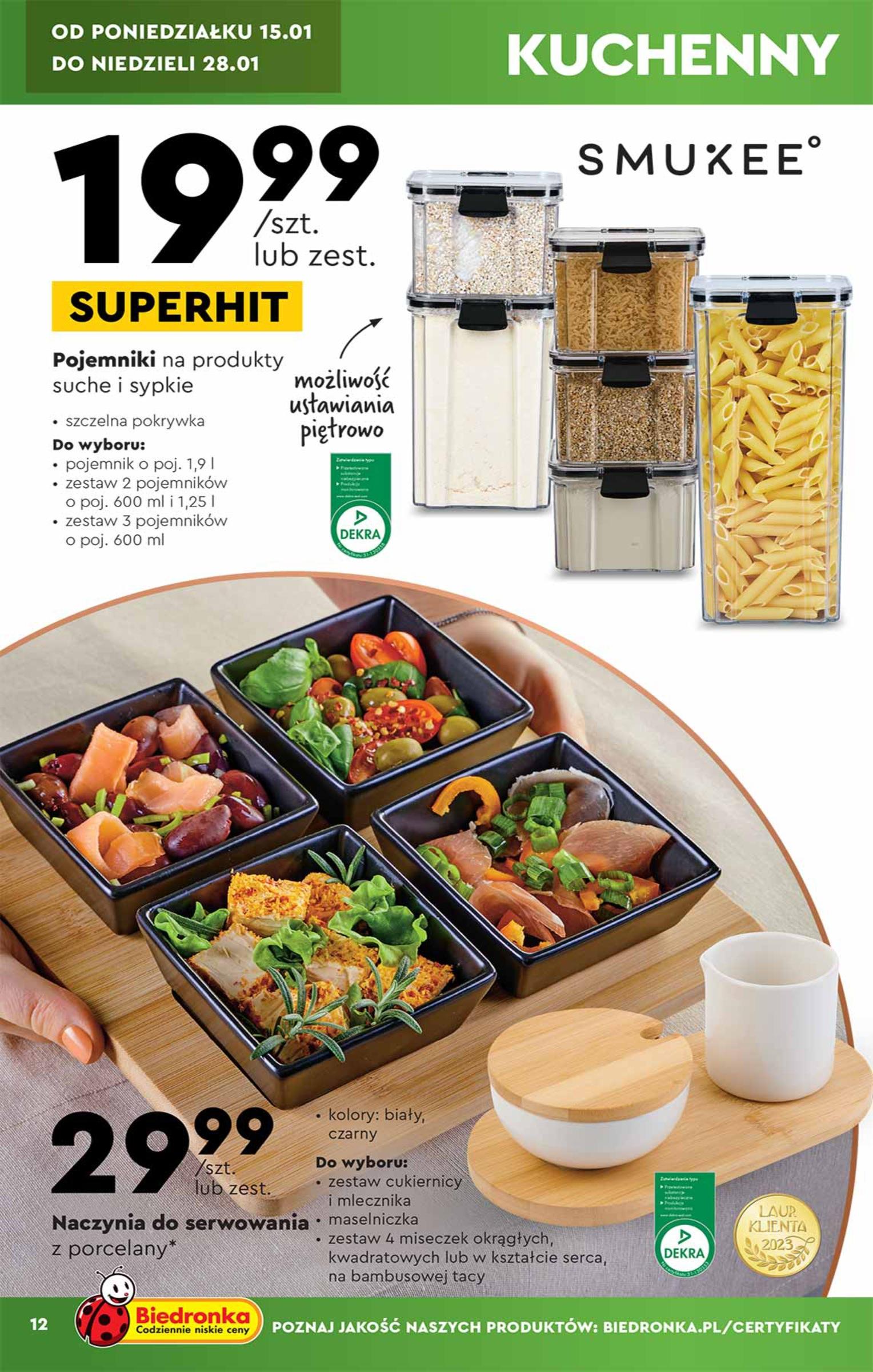 Gazetka promocyjna Biedronka str. 12