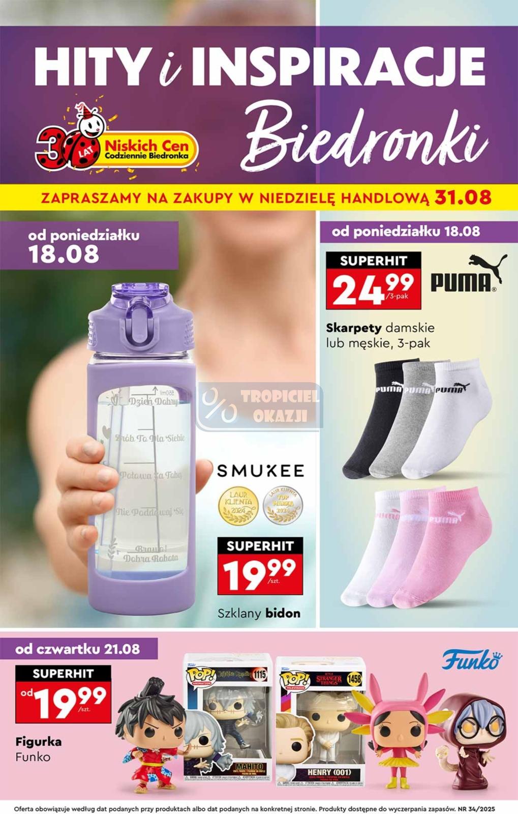 Gazetka promocyjna Biedronka str. 1