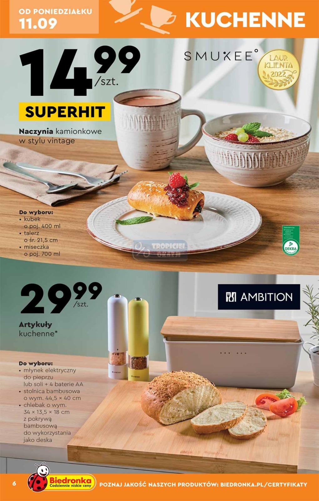 Gazetka promocyjna Biedronka str. 6