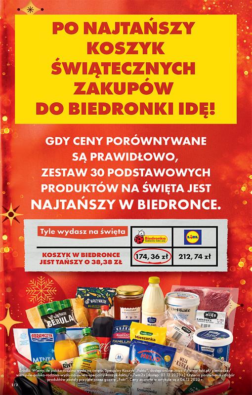 Gazetka promocyjna Biedronka str. 2