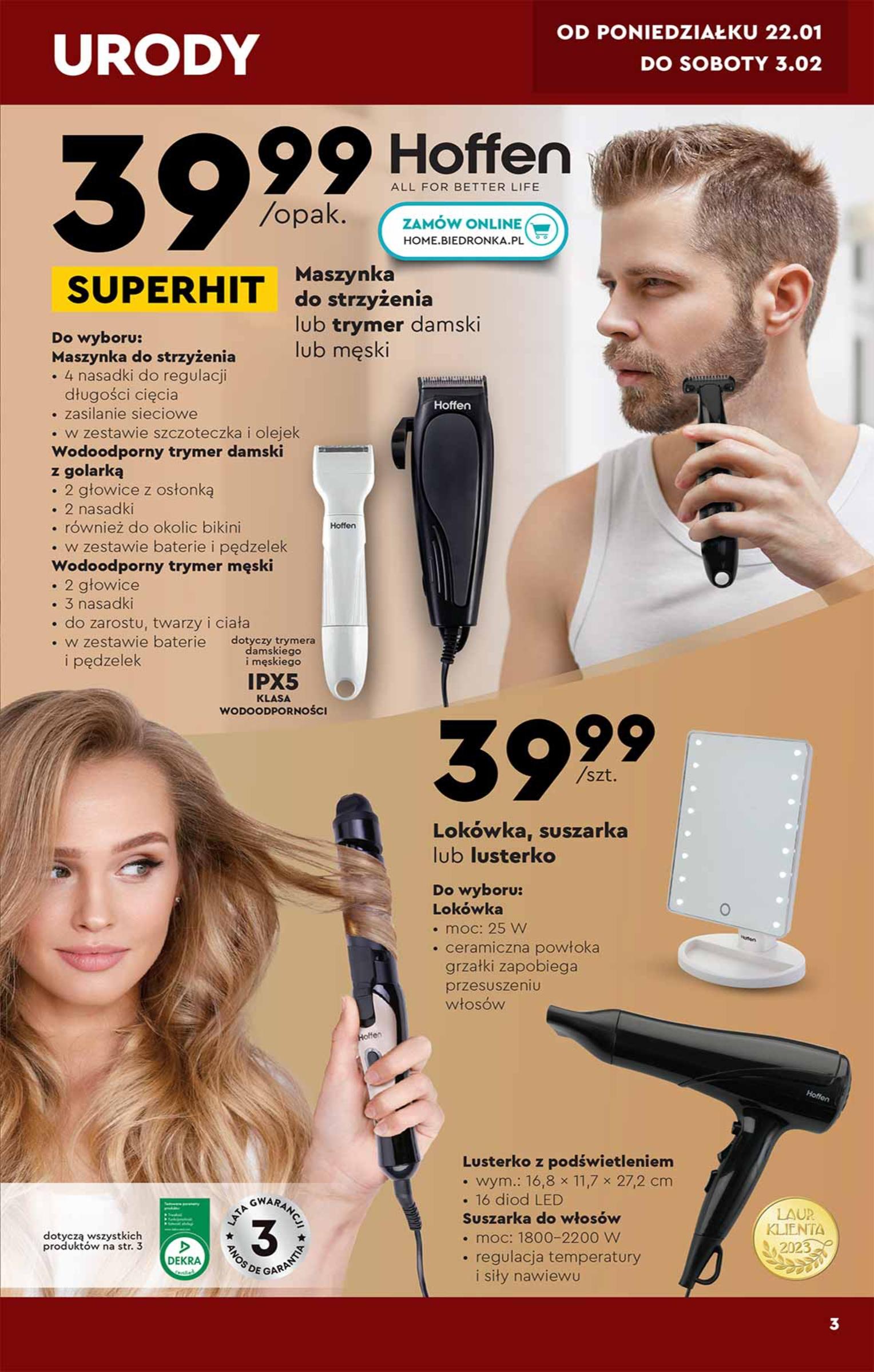 Gazetka promocyjna Biedronka str. 3