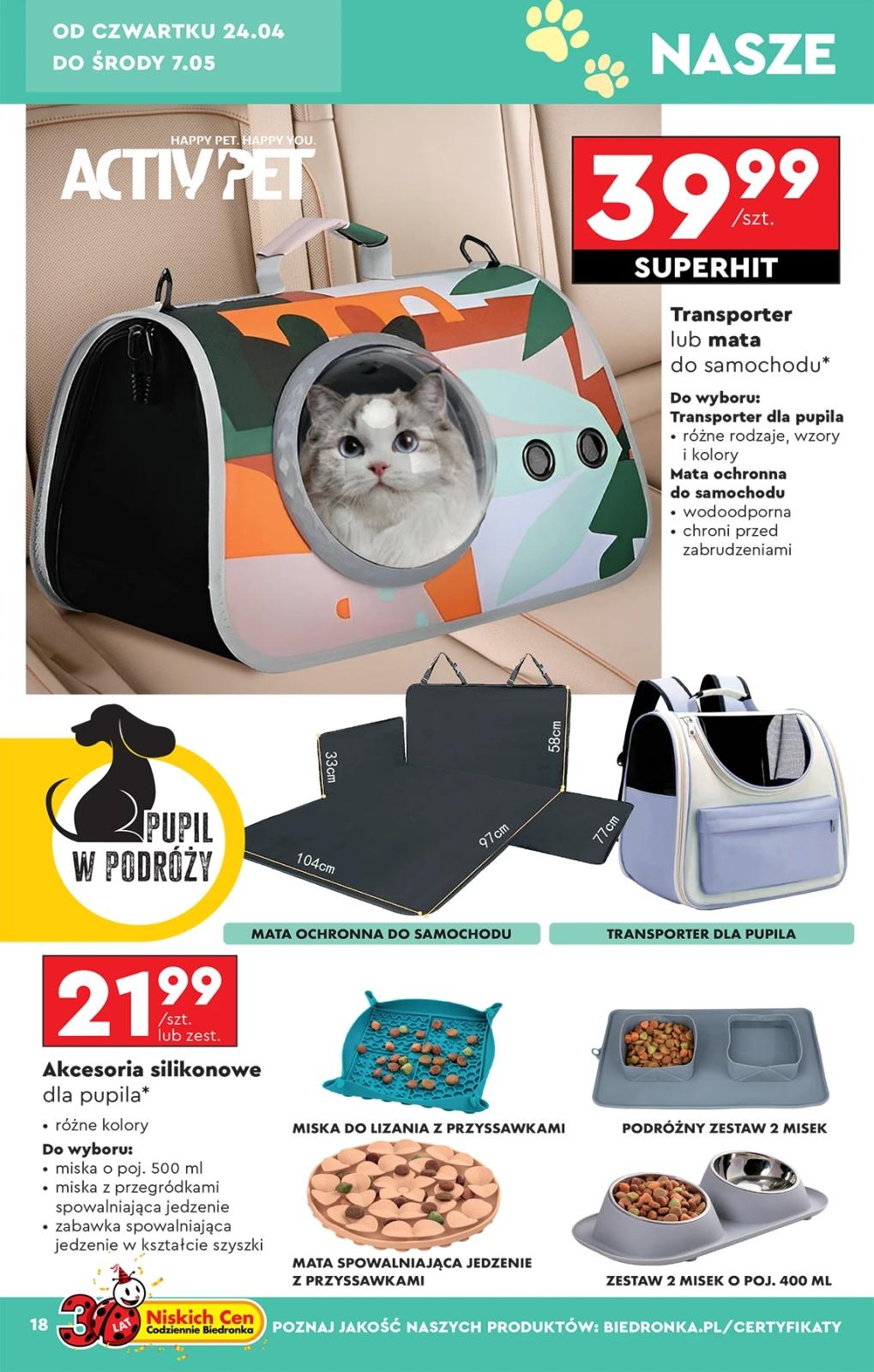 Gazetka promocyjna Biedronka str. 18